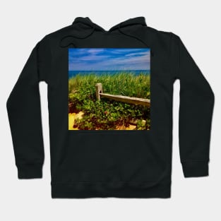 Magnificent Marconi beach, Cape Cod, MA. Hoodie